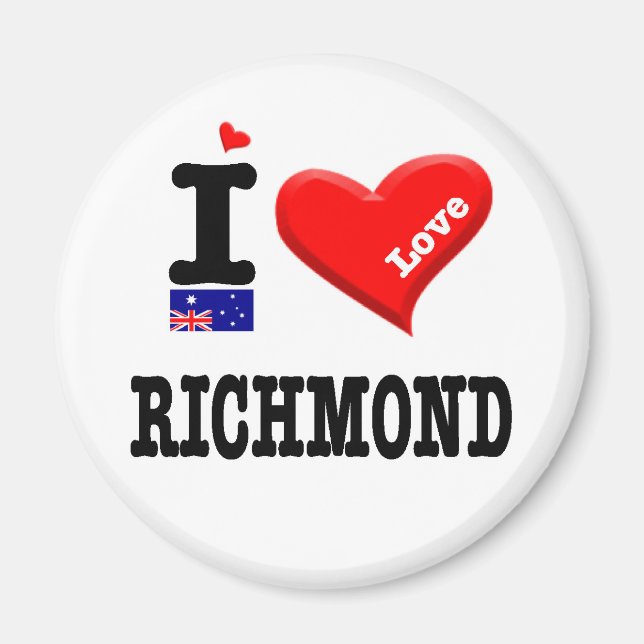 RICHMOND - I KÄRLEK MAGNET (Framsidan)