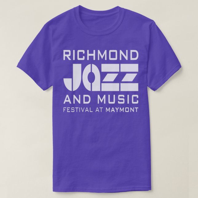 Richmond Jazz och Music Festival T Shirt (Design framsida)