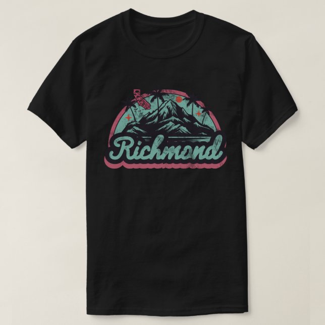 Richmond, Kalifornien T-Shirt (Design framsida)