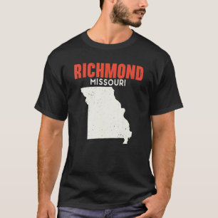 Richmond Missouri USA State America Travel Missour T Shirt