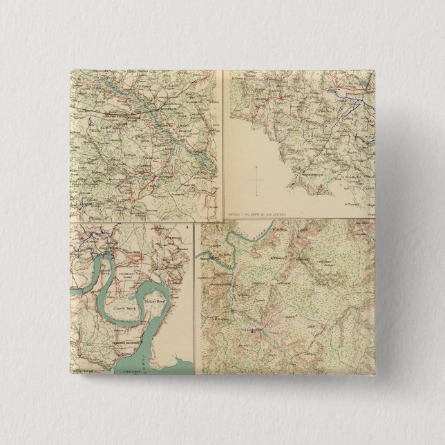 Richmond, Petersburg, fem Forks Knapp (Framsida)