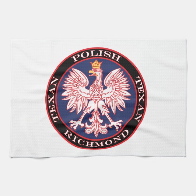 Richmond polska Texan Kökshandduk (Horisontell)