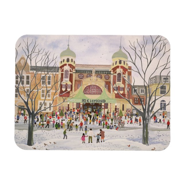 Richmond Theater Surrey 1988 Magnet (Horisontell)