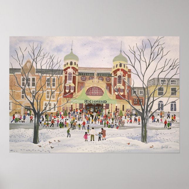 Richmond Theater Surrey 1988 Poster (Framsidan)