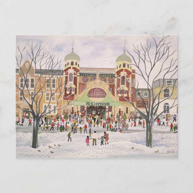 Richmond Theater Surrey 1988 Vykort (Framsida)