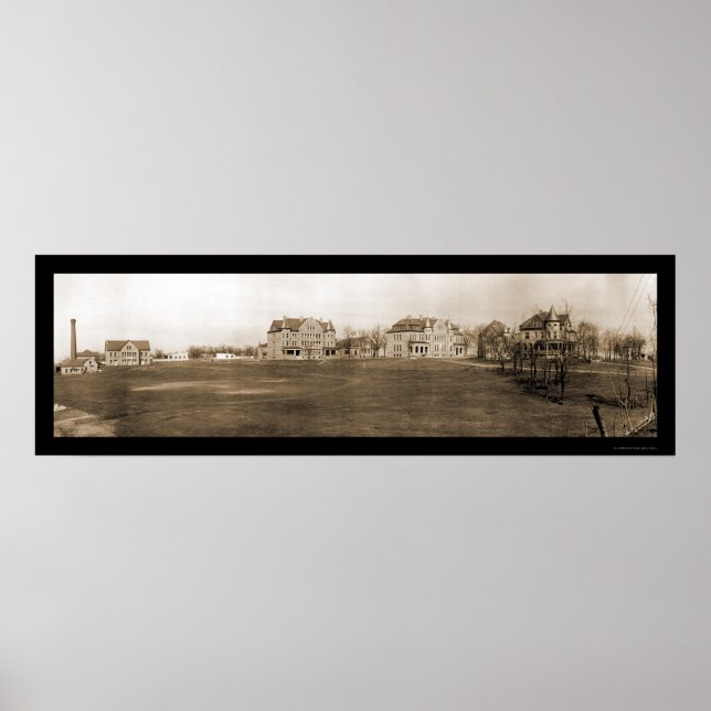 Richmond VA Union Univ Photo 1909 Poster (Framsidan)