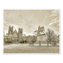 Richmond VA Virginia JEB Stuart Monument Fototryck