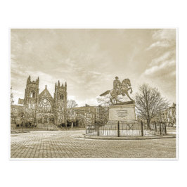 Richmond VA Virginia JEB Stuart Monument Fototryck