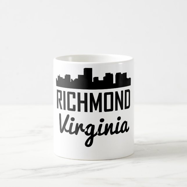 Richmond Virginia horisont Kaffemugg (Center)