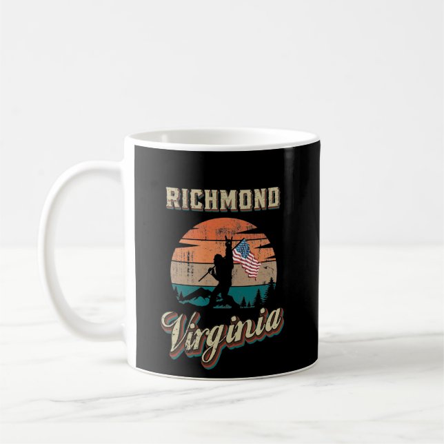 Richmond Virginia Kaffemugg (Vänster)