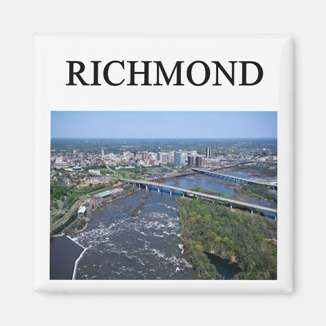 RICHMOND virginia Magnet (Framsidan)