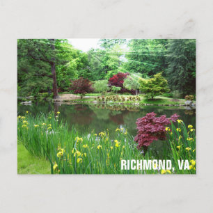 Richmond Virginia Maymont Park Travel Photo Vykort