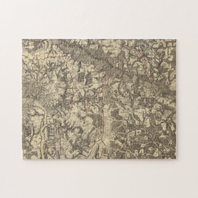 Richmond, Virginia Pussel (Horisontell)