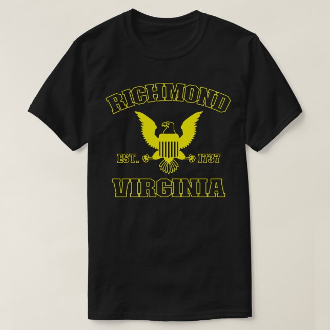 Richmond Virginia Richmond VA T Shirt (Design framsida)