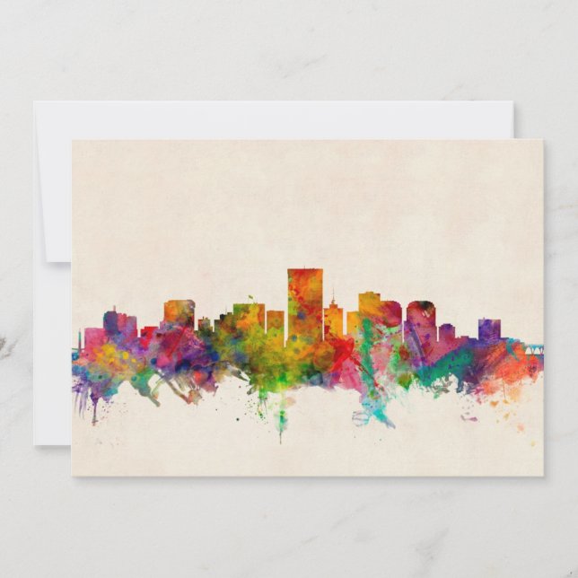 Richmond Virginia Skyline Cityscape (Framsida)