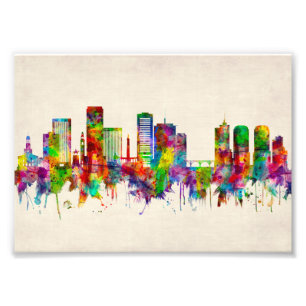Richmond Virginia Skyline Fototryck