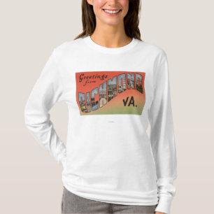 Richmond Virginia - stora brevplatser 3 T-shirt
