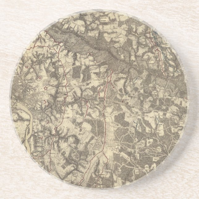 Richmond, Virginia Underlägg (Framsidan)