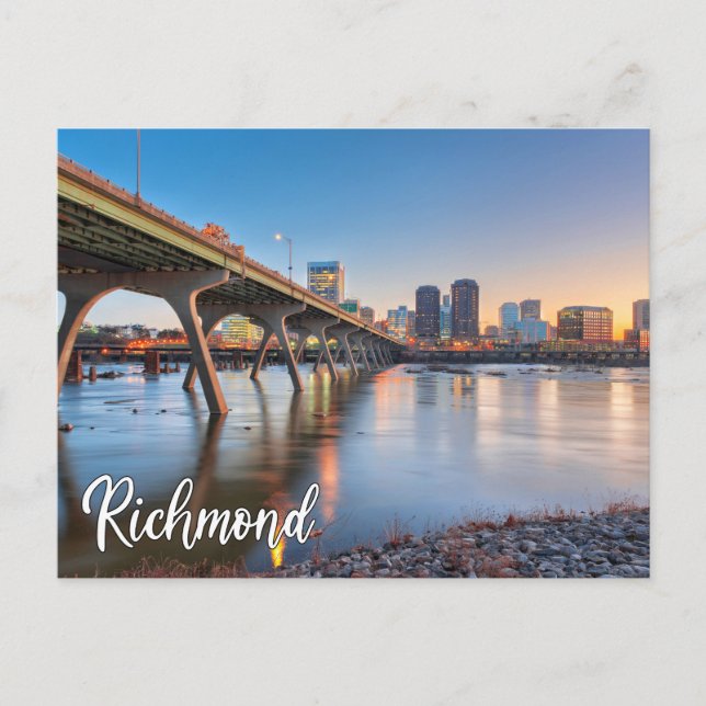 Richmond, Virginia, United Stater Vykort (Framsida)