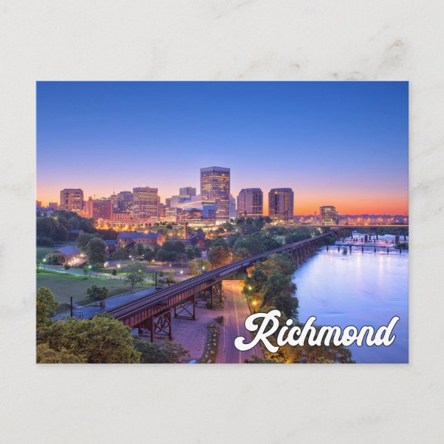 Richmond, Virginia, USA Vykort (Framsida)