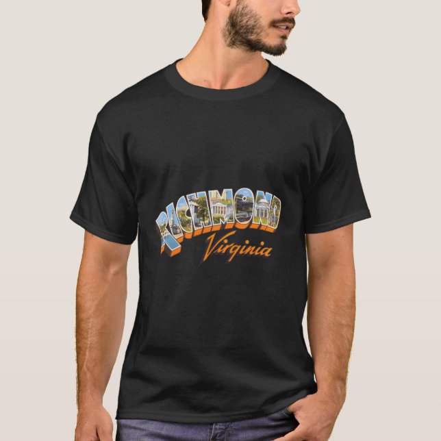 Richmond Virginia Va T Shirt (Framsida)