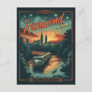 Richmond, Virginia Vintage Vykort