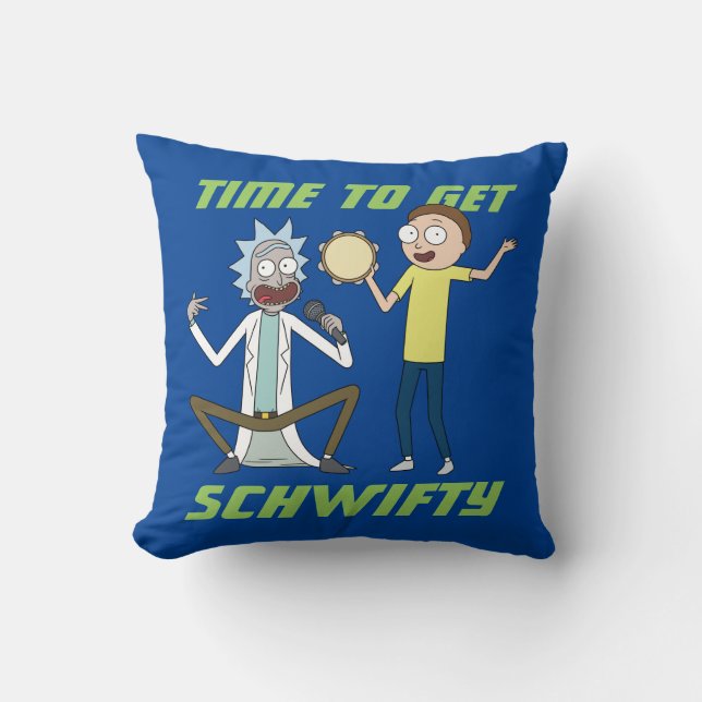 RICK AND MORTY™ | Dags att bli Schwifty Kudde (Framsida)