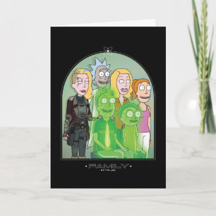 Rick and Morty Family Graphic Kort