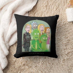 Rick and Morty Family Graphic Kudde