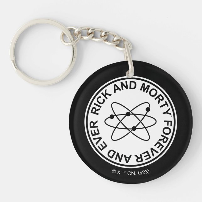Rick and Morty Forever and Ever Atomic Badge (Framsidan)