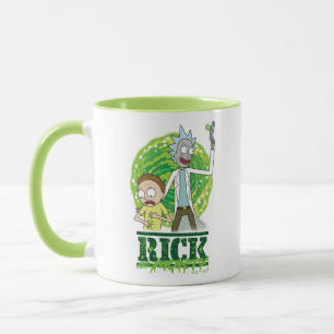 RICK AND MORTY™ Grön Splash Mugg