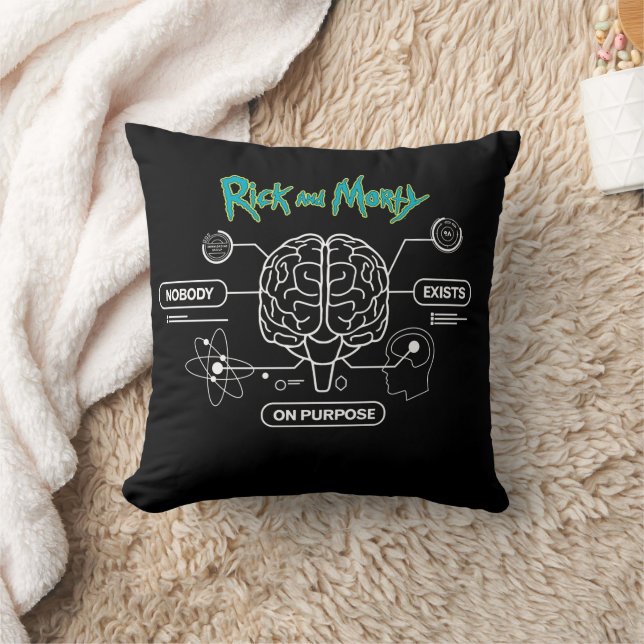 RICK AND MORTY™ | Ladda ner Backup Brain Kudde (Filt)