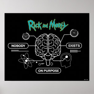 RICK AND MORTY™ Ladda ner Backup Brain Poster