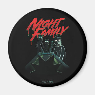 RICK AND MORTY™ Night Familj Magnet