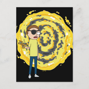 RICK AND MORTY™ Ond Morty Portal Vykort