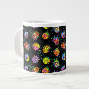 RICK AND MORTY™ Psykedelisk Virvelmönster Jumbo Mugg
