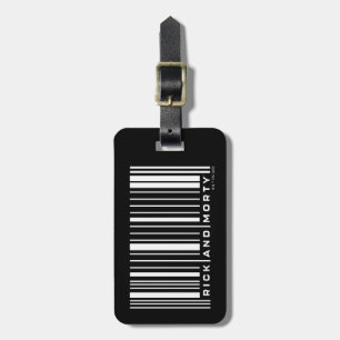 Rick and Morty Pub Code Graphic Bagagebricka