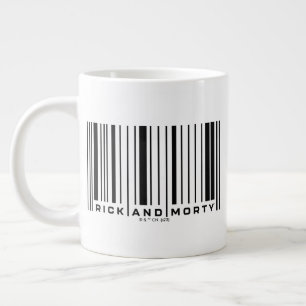 Rick and Morty Pub Code Graphic Jumbo Mugg