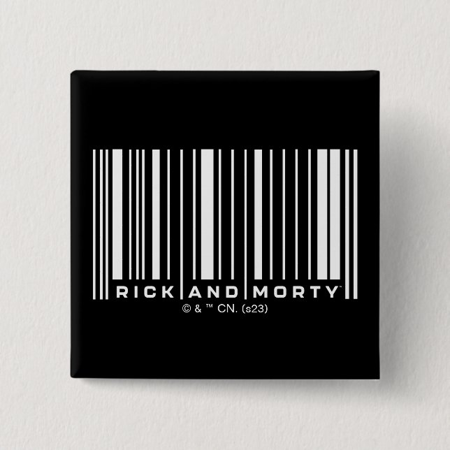 Rick and Morty Pub Code Graphic Knapp (Framsida)