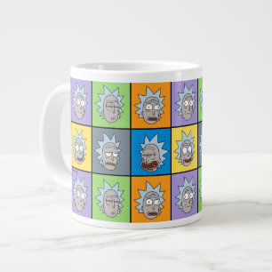 RICK AND MORTY™ Ricks humör Jumbo Mugg