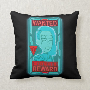 RICK AND MORTY™ Rymd-Beth Efterlyst Affisch Kudde