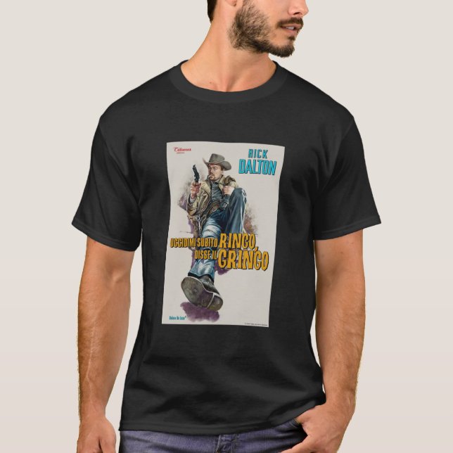 Rick Dalton Movie T-Shirt Premium Scoop T-Shirt (Framsida)