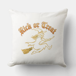 Rick eller Treat Dekorativ kudde