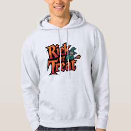 Rick eller Treat Manar's Basic Halloween T-Shirt Hoodie