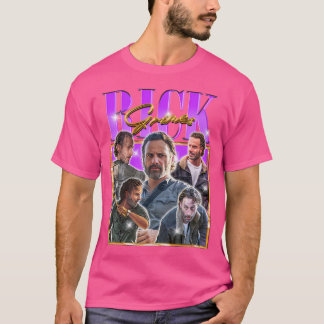 Rick Grimes Retro Bootleg Retro Bootleg T Shirt