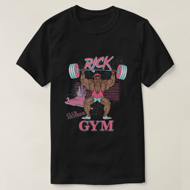 Rick Gym T-Shirt (Design framsida)