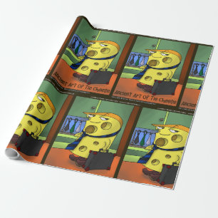 Rick London Ancient Art of Tie Cheese Tecknad Presentpapper