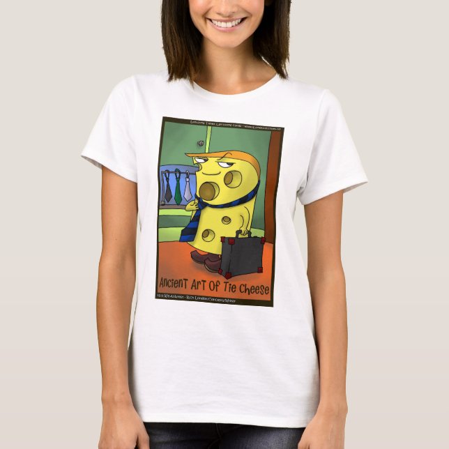 Rick London Ancient Art of Tie Cheese Tecknad T Shirt (Framsida)