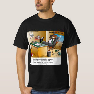 Rick London Bisamråtta Skilsmässoadvokat Komisk  T Shirt