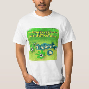 Rick London Border Collie Blomma Serieteckning T Shirt